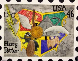 USPS Postage Stamp by Samantha A.